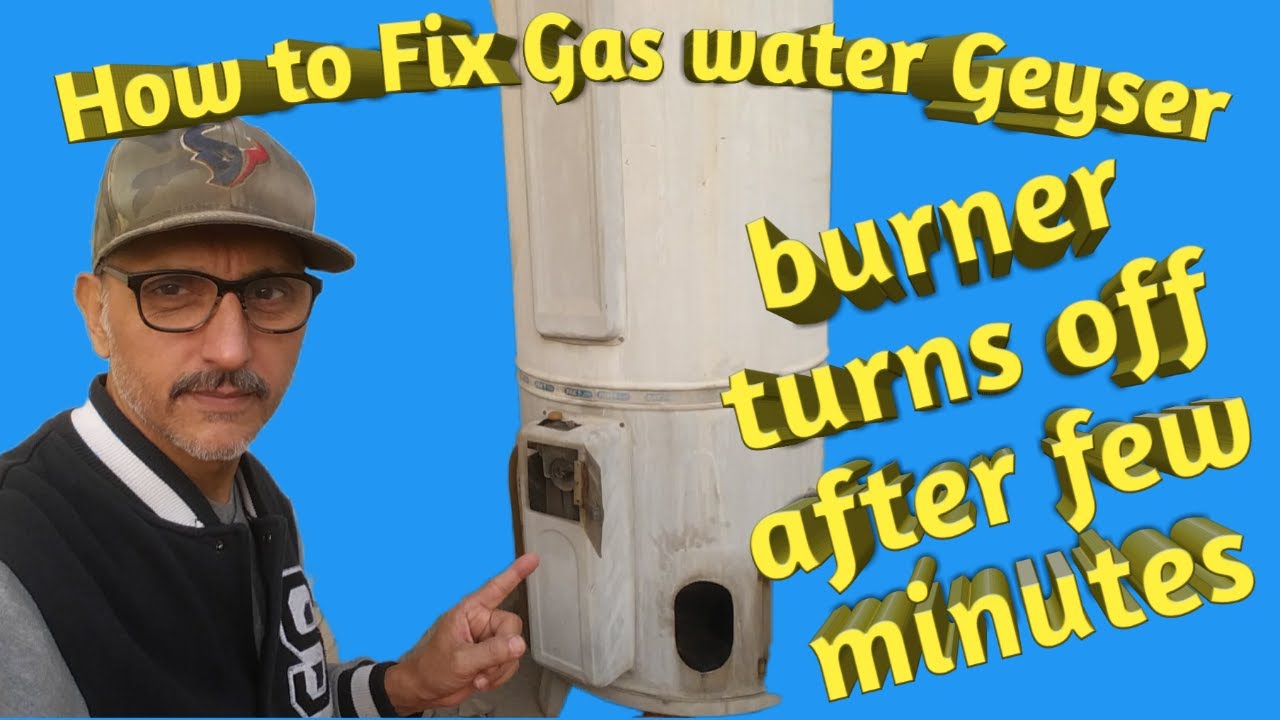 How to Fix Geyser Burner Problem! YouTube