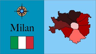 Districts of Milan and their Population Mapped 🇮🇹