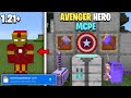 Minecraft BEST MARVEL Superhero Mod 1.21+ pe