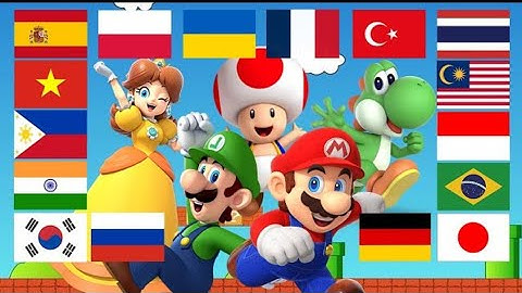 Super Mario in different languages meme Part 1