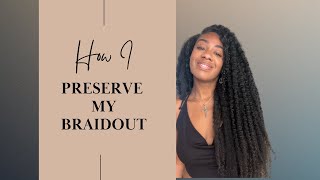 Everyone Asks How I Keep My Braid-Out Intact on THIS Long Hair…