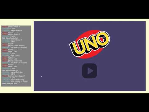 Python 3.8 Uno playtest