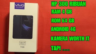 HP 300 RIBUAN UNBOXING VIVO Y66 4/64 REFURBISH REKONDISI . MURAH BANGET SIH TAPI ...