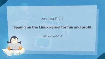 06 - Spying on the Linux kernel for fun and profit - Andrea Righi
