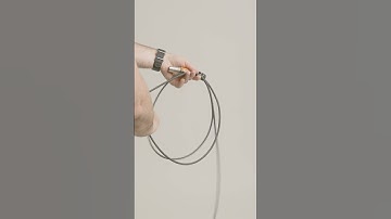 The old Over-Under cable wrap technique. Best used on sensitive cables, and whenever requested.