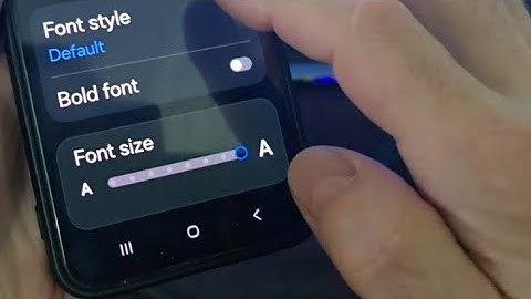 How to change font style in samsung f36 | How to samsung f36 5g font style settings