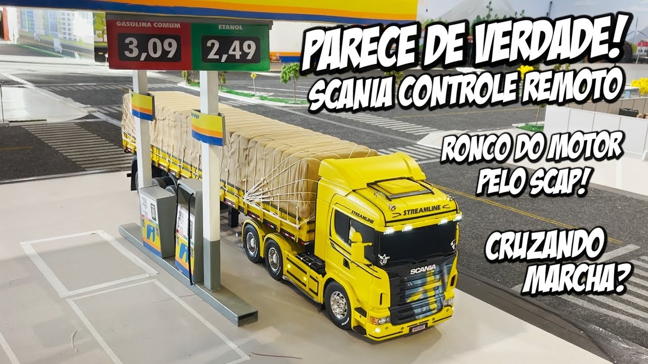 Brinquedo Caminhão Com Controle Remoto Big Truk