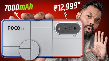 POCO M7 Plus Unboxing & First Look ⚡ 6.9" 144Hz, 7000mAh @ ₹12,999*!