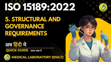 ISO 15189:2022 - Clause 5 Structural and governance requirements.