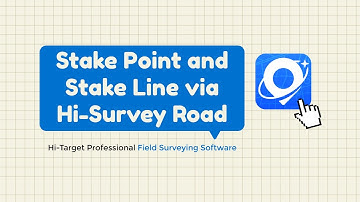 Stake Point and Stake Line via Hi-Survey Road