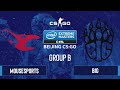 CS:GO - mousesports vs. BIG [Nuke] Map 1 - IEM Beijing 2020 Online - Group B - EU