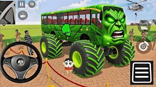 🕷️ Hulk Luxury Monster Bus&Red Spiderman 3D Game🤩Indian Thift Auto 🤑Purchase Lot's of Scary Teacher screenshot 1