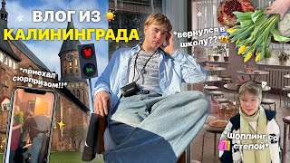 приехал СЮРПРИЗОМ домой *реакция семьи*/// комфорт, тепло, младший брат