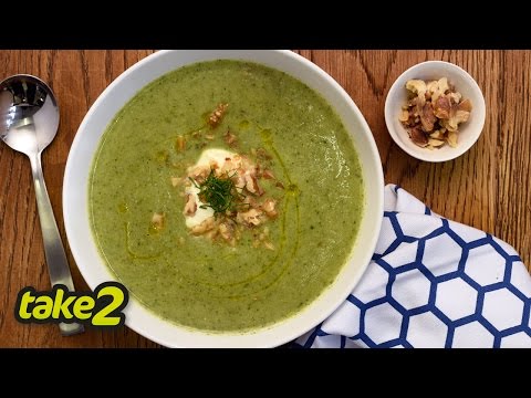 Broccoli Soup Recipe with Toasted Walnuts - Woolworths Take 2