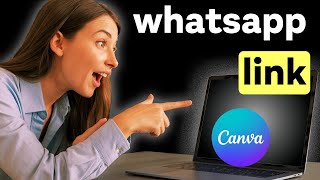 How to Add Whatsapp Link in Canva