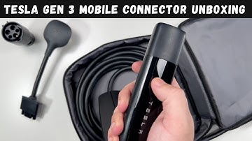 Tesla Gen 3 Mobile Connector Unboxing