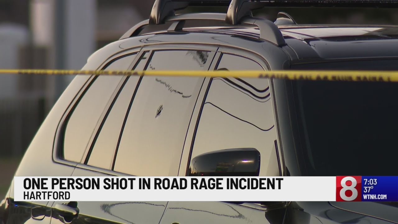 2 people in custody after road rage shooting in Hartford - YouTube