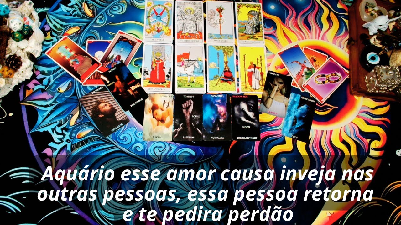 Aquário esse amor causa inveja nas outras pessoas, essa pessoa retorna e te pedirá perdão