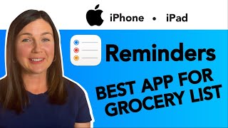 Why the Reminders App Is the Best Way to Make a Grocery List on your iPhone screenshot 5