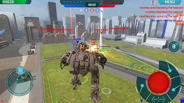 War Robots [Test server 2.9.2(23)]- New heavy robot prototype & New flame thrower weapon