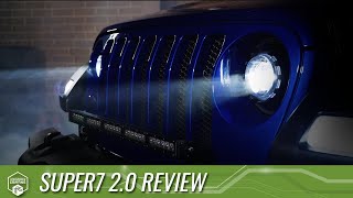 Morimoto Super7 2.0 Review  Why It's The Brightest 7in Round LED Headlight On The Market
