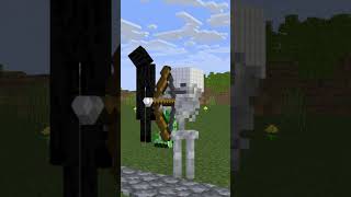 モンスターたちの的当て対決！！ / Monsters' target practice contest!! 【Minecraft animation】