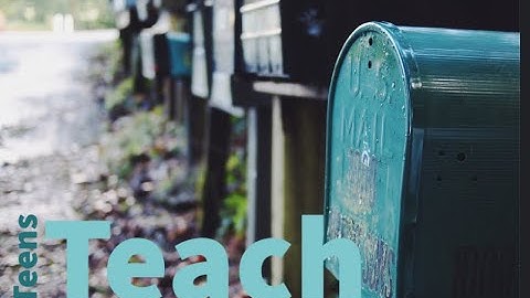 Teens Teach: How to Address an Envelope