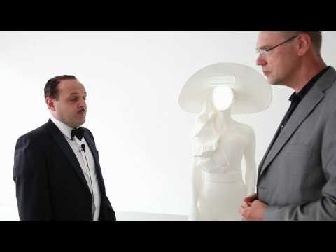 Hussein Chalayan talks with Greg Hilty at Lisson G...