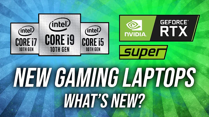 Nvidia Super와 Intel 10세대 H 노트북 스펙과 기능!