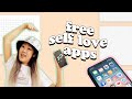 Free self love apps 2020! (best iOS &amp; android apps for mental health + self care)