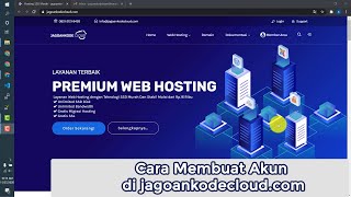 Cara Membuat Akun di jagoankodecloud.com