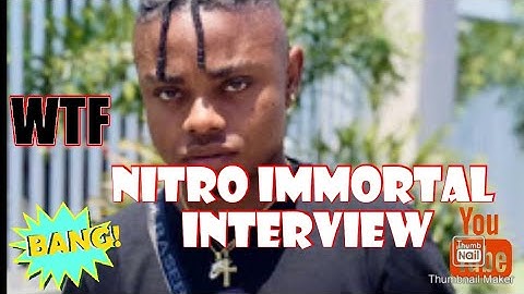 nitro immortal interview(comedy videos)nitro immortal(viral video)