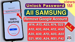 Without PC All Samsung FRP Bypass All Android 11/12/13 | Bypass/Remove Google Account Lock 2024