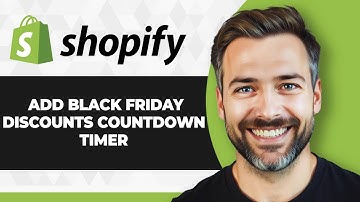 How to Add Black Friday Discounts Countdown Timer to Your Shopify Store (Full 2025 Guide)