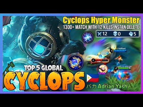 Cyclops Hyper Monster! Cyclops New Build 2021 - [Top Global Cyclops] バカ Adrian.Yash - Mobile Legends @MobaHolic