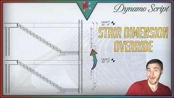 Stair Dimension Overrides | Dynamo Script