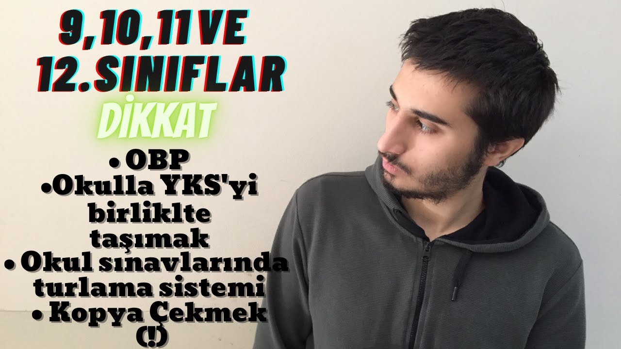 15-) OKUL SINAVLARINA NASIL ÇALIŞILIR ? | LİSELİLER DİKKAT SINAV HAFTASI BAŞLIYOR | 