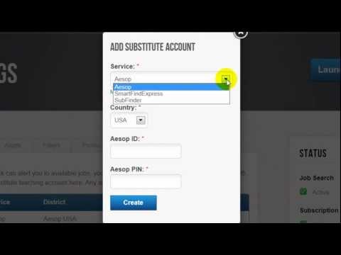 How to Add a Substitute Service Account | Sub Sidekick