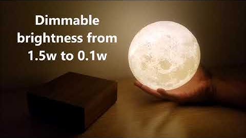 LEVITATING MOON LAMP