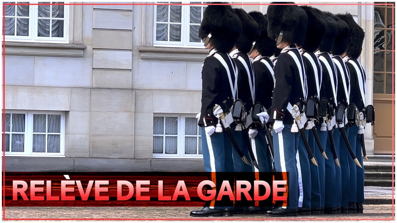 Page De Garde Danemark La relève de la garde du Danemark (Copenhague) - Denmark's Changing of