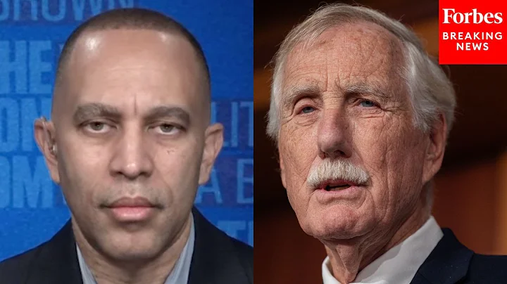 Jeffries Asked Point Blank About Angus King Saying Shutdown 'Isn't Working': 'What's Your Response?'