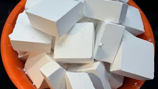 Soft Extra White Pure Fresh Blocks + Chunks Crush ASMR ✨ Oddlysatisfying Sleepaid #explore #gymchalk screenshot 5