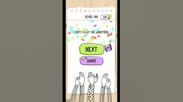 BRAIN TEST LEVEL 192 ANSWERS | Brain Test: Tricky Puzzles WALKTHROUGH