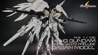 MG 1/100 WING GUNDAM SNOW WHITE PRELUDE [DABAN MODEL]