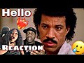 THE MOST SHOCKING VIDEO WE VE REACTED TO LIONEL RICHIE HELLO REACTION THE MOST SHOCKING VIDEO WE VE REACTED TO LIONEL RICHIE HELLO REACTION