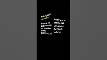 #shorts Rebalancing in ASM | Interview questions. #learnomate technologies