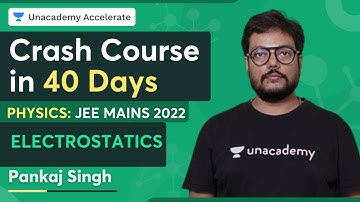 Crash Course In 40 Days | +4 Marks Ensured | Electrostatics | Pankaj Singh | Accelerate