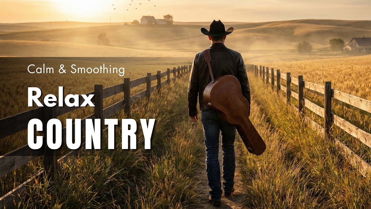 【Country Relax 299】Cozy Playlist / for Relax / Work / Pop / Ballad / Study / Coffee 🤠🎶