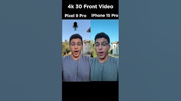Front Camera Test Pixel 9 Pro vs. iPhone 15 Pro Max!