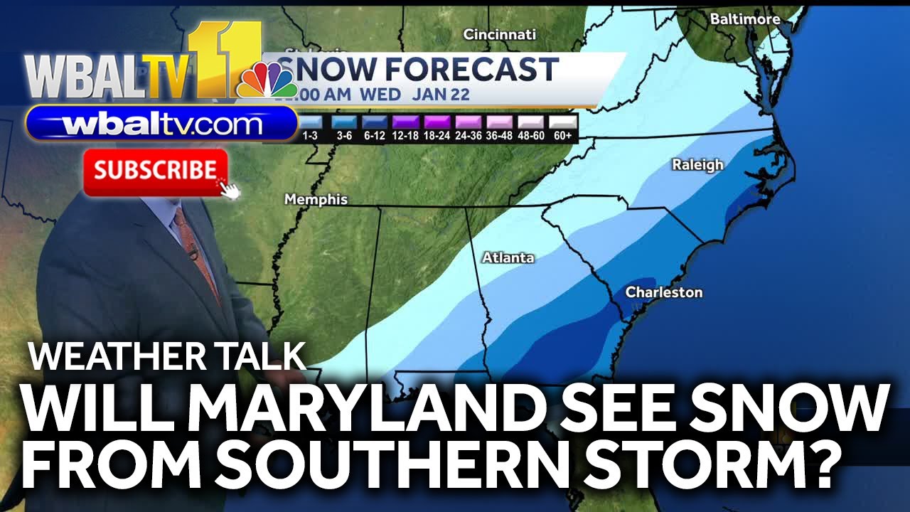 Weather Talk: Parts of winter storm could impact Maryland - YouTube